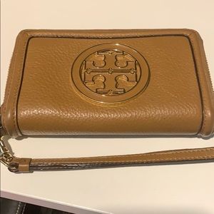 Small wallet with strap- small but holds a lot